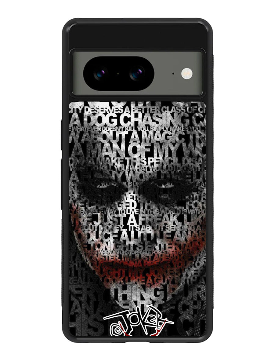 Joker Typography Quotes 1st Google Pixel 8a Case