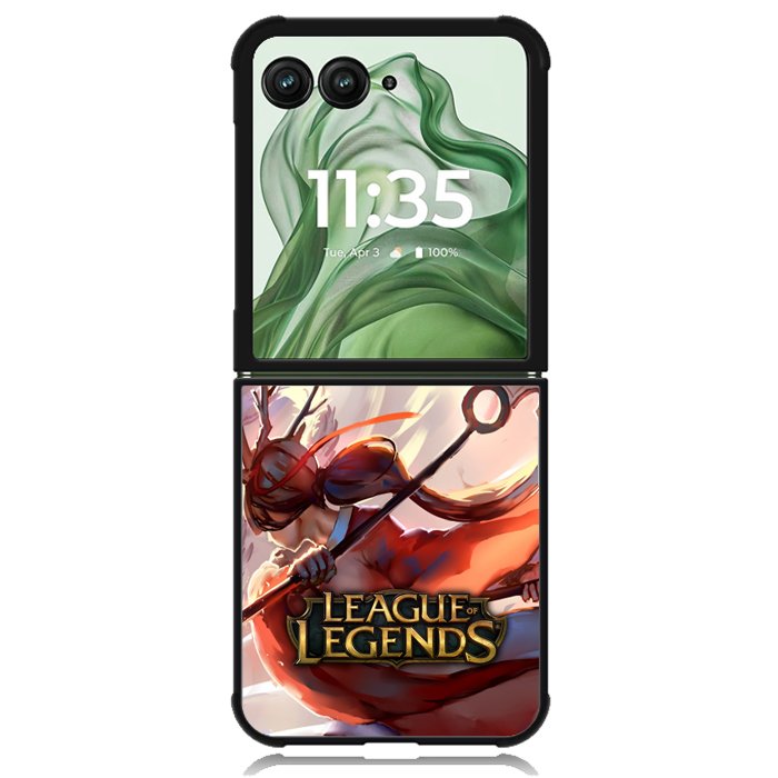 League of Legends Akali Ahri X4262 Motorola Moto Razr+ Plus 2024/2025 Case, Motorola Razr 50 Ultra/50s Ultra Case