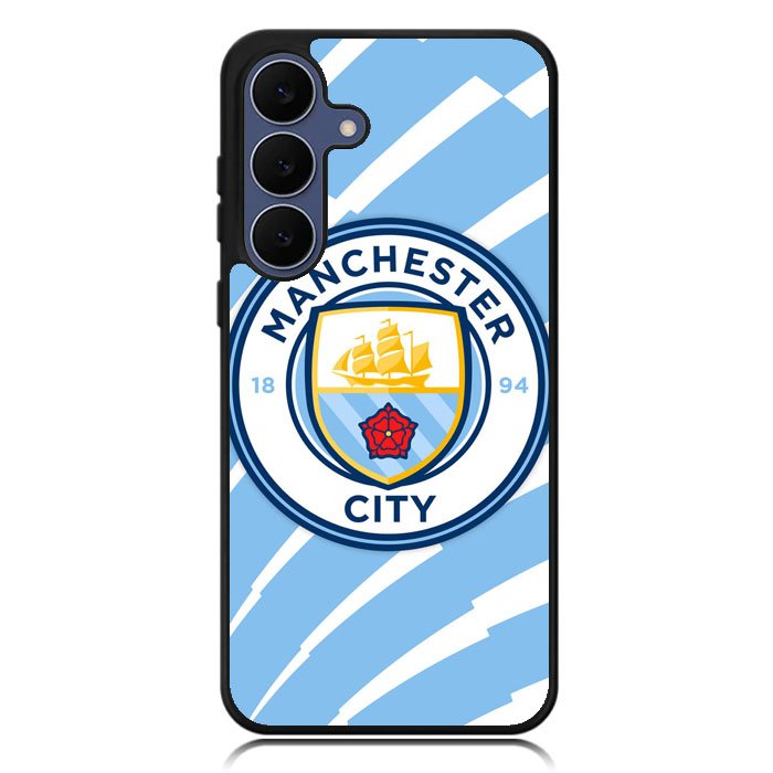 Manchester city Logo X4255 Samsung Galaxy S25 FE Case
