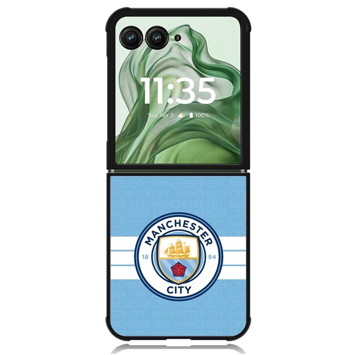 Manchester city X4254 Motorola Moto Razr+ Plus 2024/2025 Case, Motorola Razr 50 Ultra/50s Ultra Case