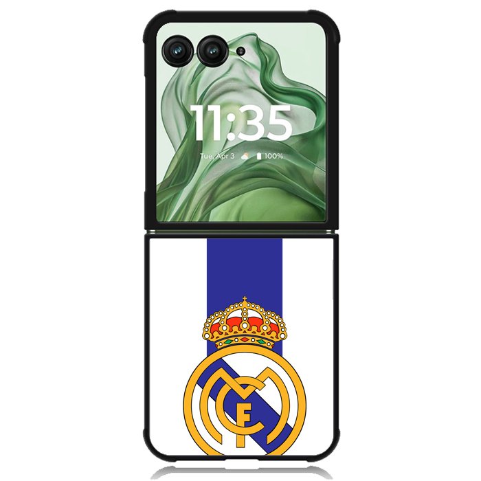 Real Madrid X4323 Motorola Moto Razr+ Plus 2024/2025 Case, Motorola Razr 50 Ultra/50s Ultra Case