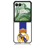 Real Madrid X4323 Motorola Moto Razr+ Plus 2024/2025 Case, Motorola Razr 50 Ultra/50s Ultra Case