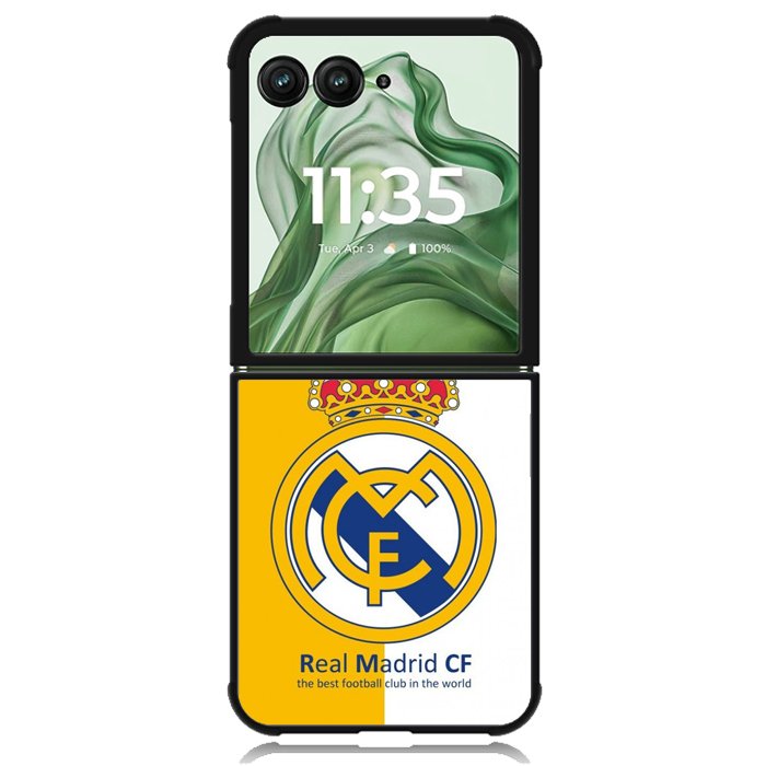 Real Madrid Wallpaper X4322 Motorola Moto Razr+ Plus 2024/2025 Case, Motorola Razr 50 Ultra/50s Ultra Case