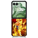 Dragon Ball Goku X4274 Motorola Moto Razr+ Plus 2024/2025 Case, Motorola Razr 50 Ultra/50s Ultra Case