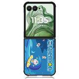Doraemon X4294 Motorola Moto Razr+ Plus 2024/2025 Case, Motorola Razr 50 Ultra/50s Ultra Case