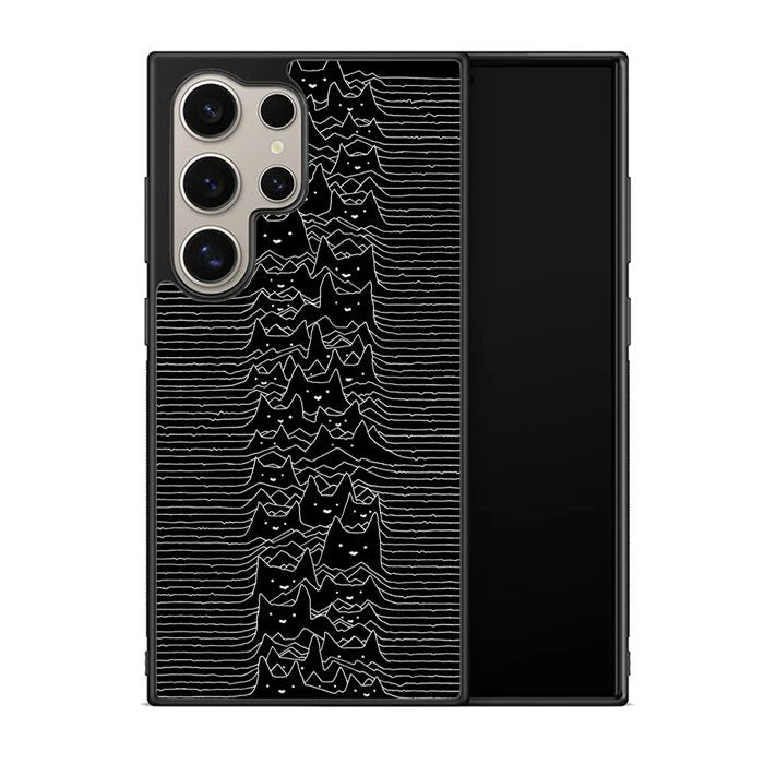 Joy Division Cat X4402 Samsung Galaxy S25 Ultra 5G Case