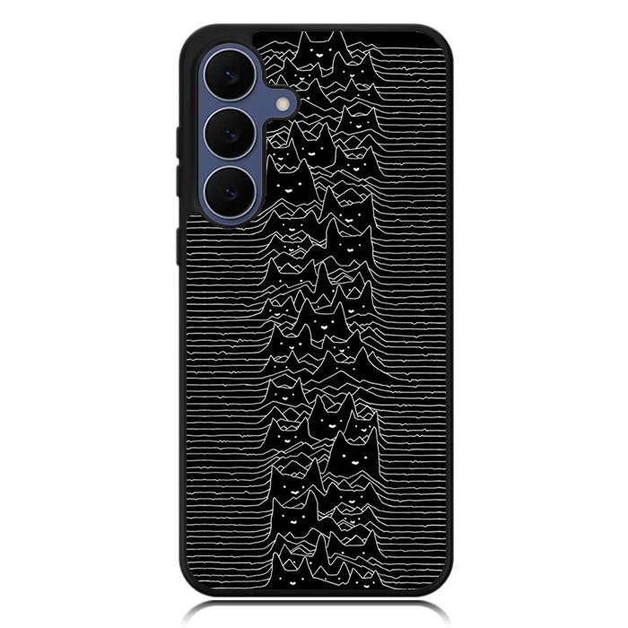 Joy Division Cat X4402 Samsung Galaxy S25 FE Case