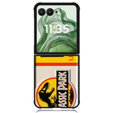 Jurassic Park Jeep License X4378 Motorola Moto Razr+ Plus 2024/2025 Case, Motorola Razr 50 Ultra/50s Ultra Case