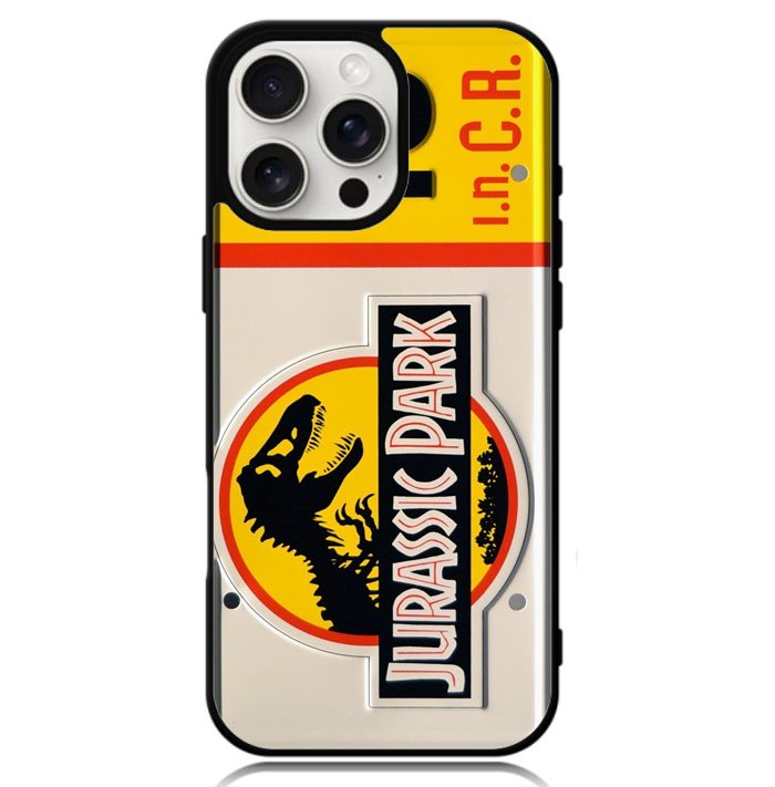 Jurassic Park Jeep License X4378 iPhone 16 Pro Max Case