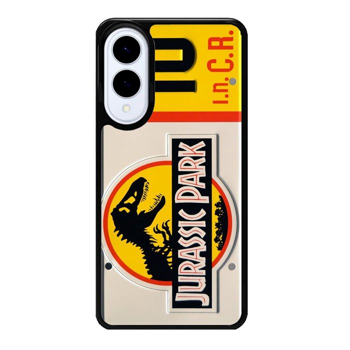 Jurassic Park Jeep License X4378 Samsung Galaxy S25 Edge Case
