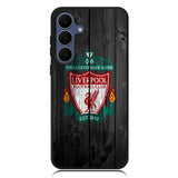 Liverpool fc wood X4394 Samsung Galaxy S25 FE Case