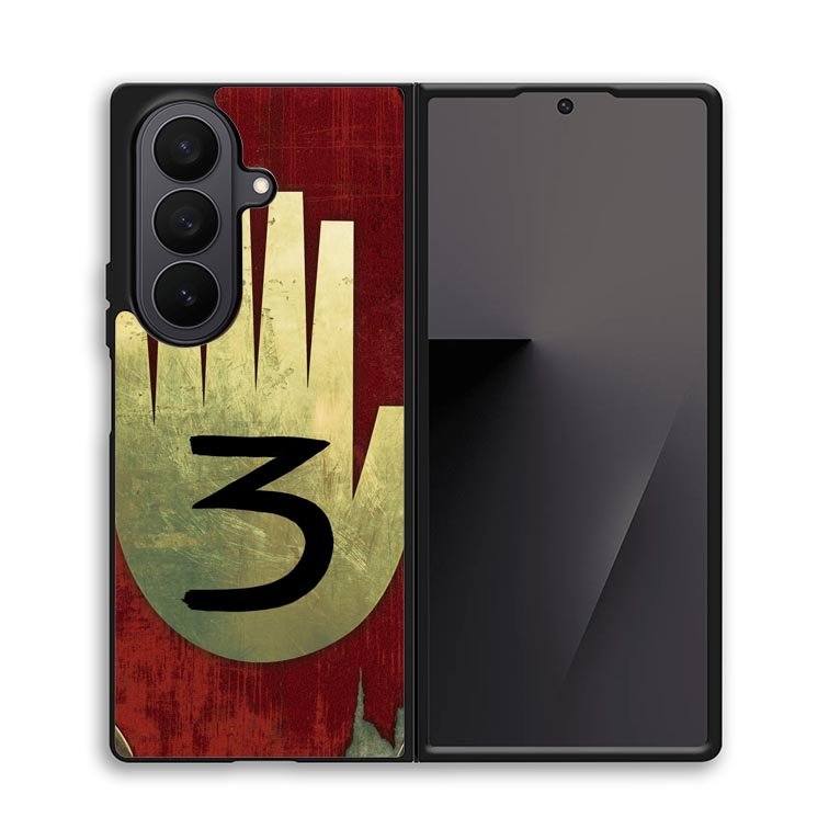 Gravity Falls Book 3 Cover X4465 Samsung Galaxy Z Fold 7 Case