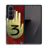 Gravity Falls Book 3 Cover X4465 Samsung Galaxy Z Fold 7 Case
