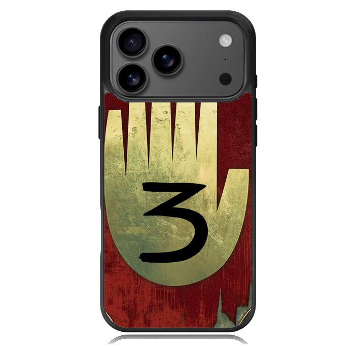 Gravity Falls Book 3 Cover X4465 iPhone 17 Pro Max Case