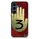 Gravity Falls Book 3 Cover X4465 Samsung Galaxy S25 FE Case