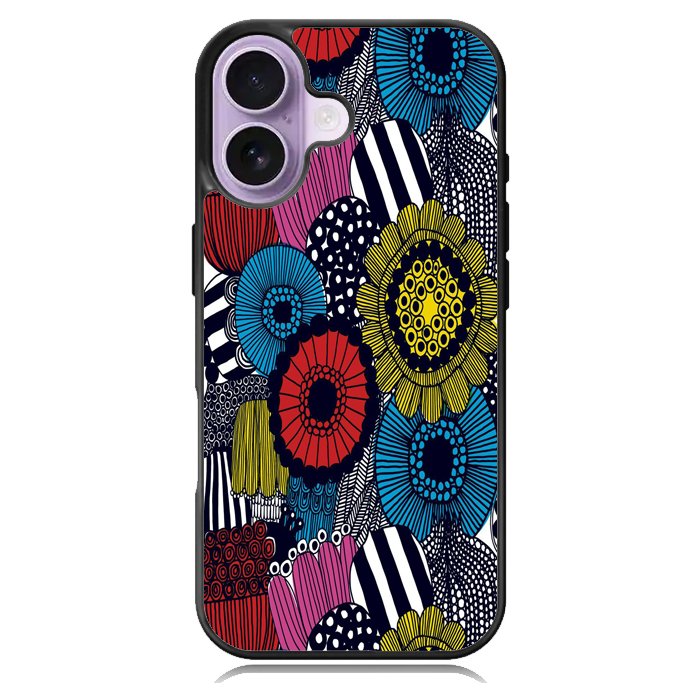 Marimekko Fabric X4482 iPhone 17 Case