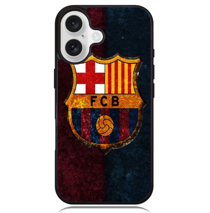 Barcelona Fc Logo Case iPhone 16 BC0195