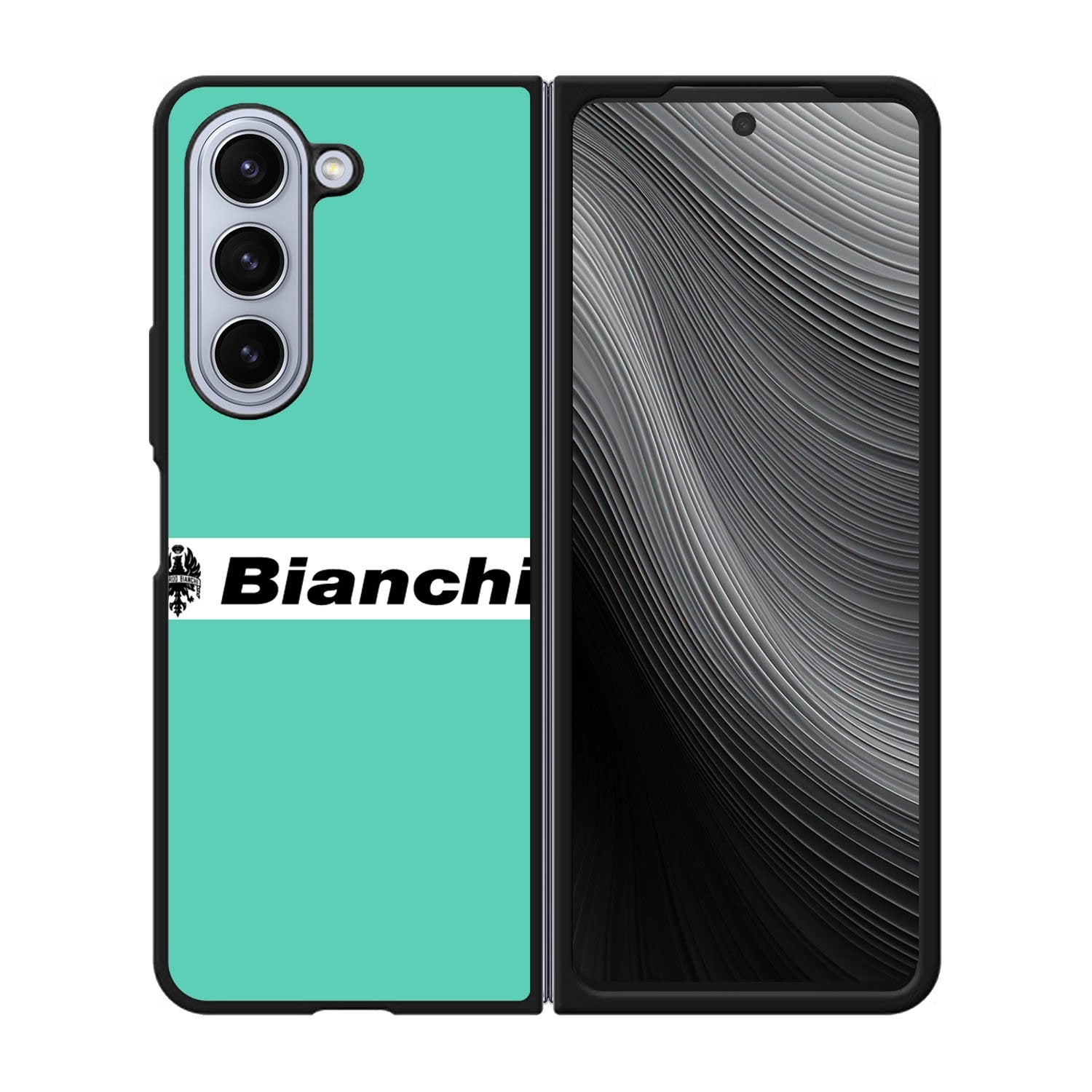 Bianchi Bike Logo Bicycle Case Samsung Galaxy z Fold 5 5G BC0198