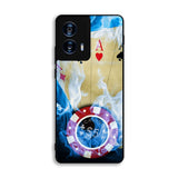 Blue Fire Ace Cards Motorola Moto G Power 5G 2024 Case BC0200
