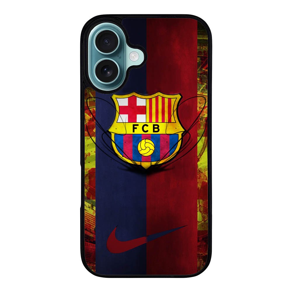 Fcb Logo Case iPhone 16 Plus BC0209