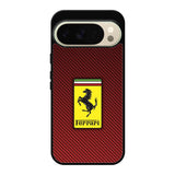 Ferrari Logo Red Carbon X4707 Google Pixel 10 Pro Case