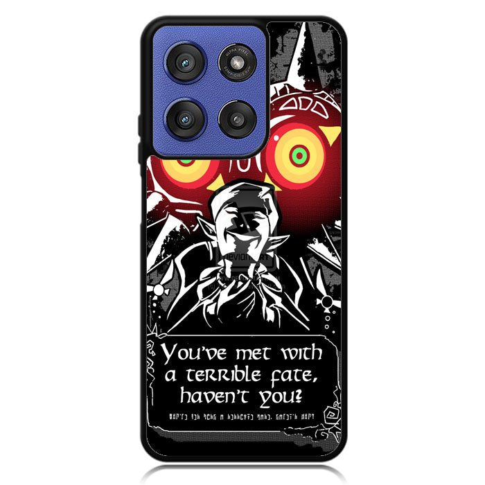 Legend Of Zelda Link Majoras Mask Quote X0021 Motorola Moto G Stylus 5G 2025 Case