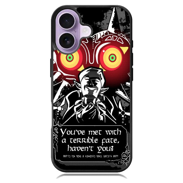 Legend Of Zelda Link Majoras Mask Quote X0021 iPhone 17 Case
