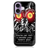 Legend Of Zelda Link Majoras Mask Quote X0021 iPhone 17 Case