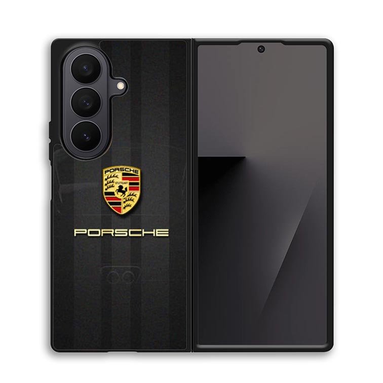 Porsche Logo Pics X4708 Samsung Galaxy Z Fold 7 Case