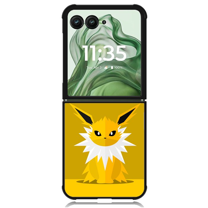 Jolteon Wallpaper X4657 Motorola Moto Razr+ Plus 2024/2025 Case, Motorola Razr 50 Ultra/50s Ultra Case