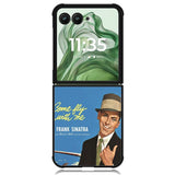 Frank Sinatra Nothing but the best X4646 Motorola Moto Razr+ Plus 2024/2025 Case, Motorola Razr 50 Ultra/50s Ultra Case