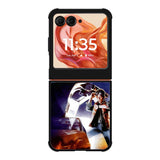 Back to The Future Vintage Poster Motorola Moto Razr 2025/2024 , Moto Razr 60/50 Case BC0151
