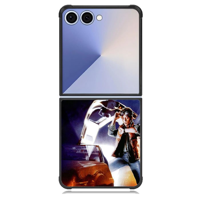 Back to The Future Vintage Poster Samsung Galaxy Z Flip 7 Case BC0151
