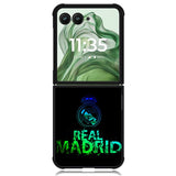 Real Madrid X4788 Motorola Moto Razr+ Plus 2024/2025 Case, Motorola Razr 50 Ultra/50s Ultra Case
