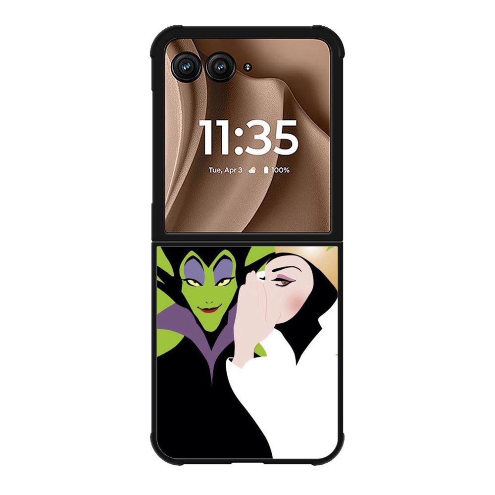 Evil Queen and Maleficent X4713 Motorola Moto RAZR Plus 2025 Case