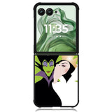 Evil Queen and Maleficent X4713 Motorola Moto Razr+ Plus 2024/2025 Case, Motorola Razr 50 Ultra/50s Ultra Case