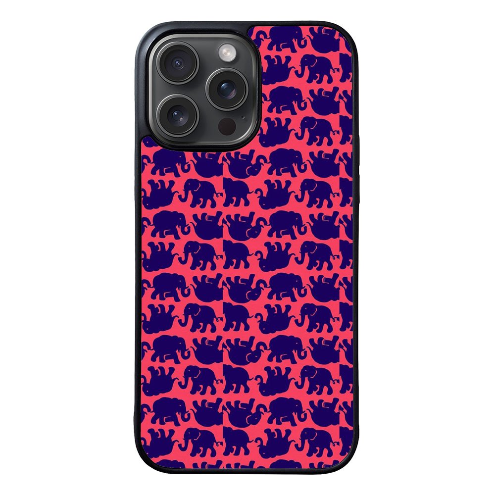 Lily Pulitzer Elephant Pattern Case iPhone 15 Pro Max BC0176