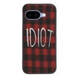 red plaid idiot Google Pixel 10A Case BC0184