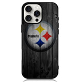 Pittsburgh Steelers Wood Case iPhone 16 Pro Max BC0255