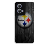 Pittsburgh Steelers Wood Motorola Moto Edge 2024 Case BC0255