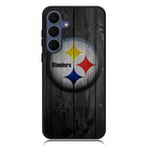 Pittsburgh Steelers Wood Samsung Galaxy S25 FE Case BC0255