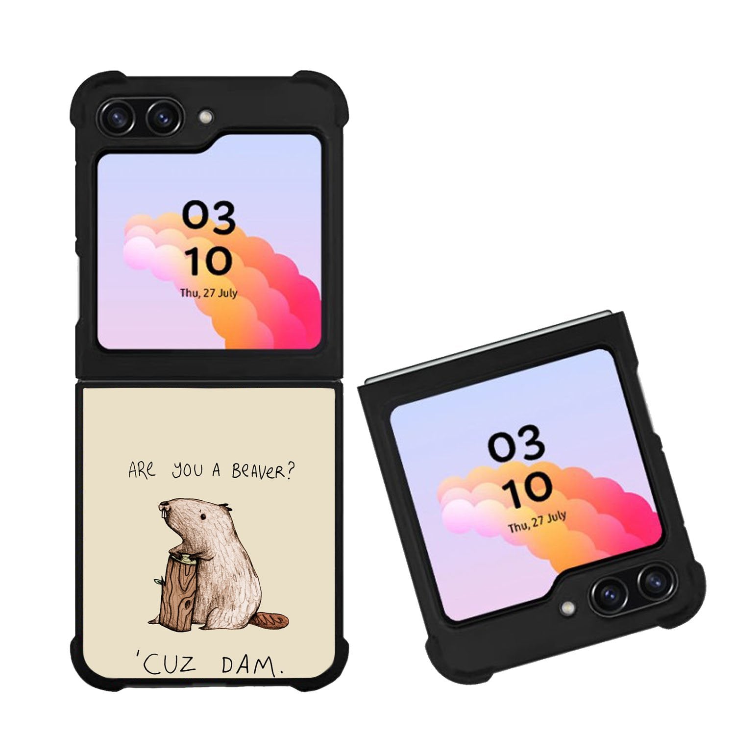 Are You a Beaver Cuz Dam Case Samsung Galaxy Z Flip 5 5G BC0150