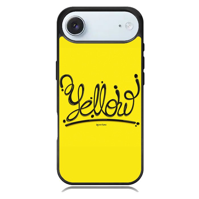 Coldplay Yellow iPhone 17 Air Case BC0291
