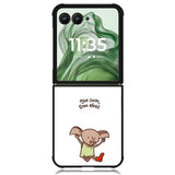Dobby Give Socks Free Elves X4758 Motorola Moto Razr+ Plus 2024/2025 Case, Motorola Razr 50 Ultra/50s Ultra Case