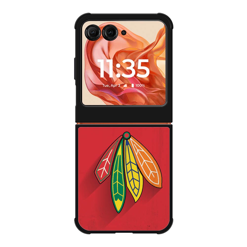 chicago blackhawks Motorola Moto Razr 2025/2024 , Moto Razr 60/50 Case BC0288
