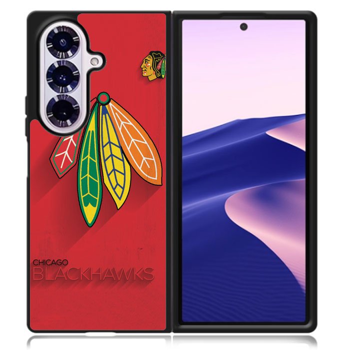 chicago blackhawks Samsung Galaxy Z Fold 7 5G Case BC0288