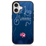 Just Keep Swimming Case iPhone 16 BC0172