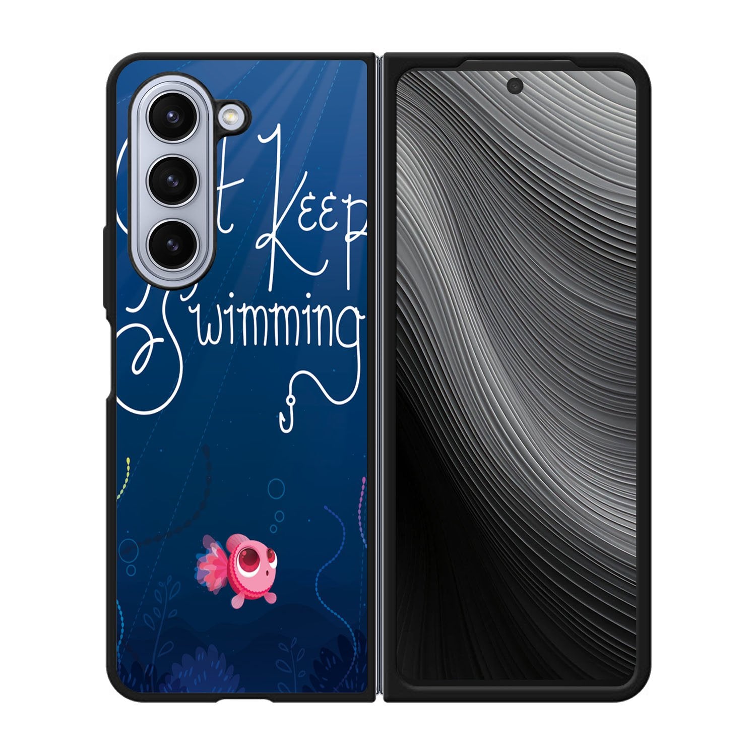 Just Keep Swimming Case Samsung Galaxy z Fold 5 5G BC0172