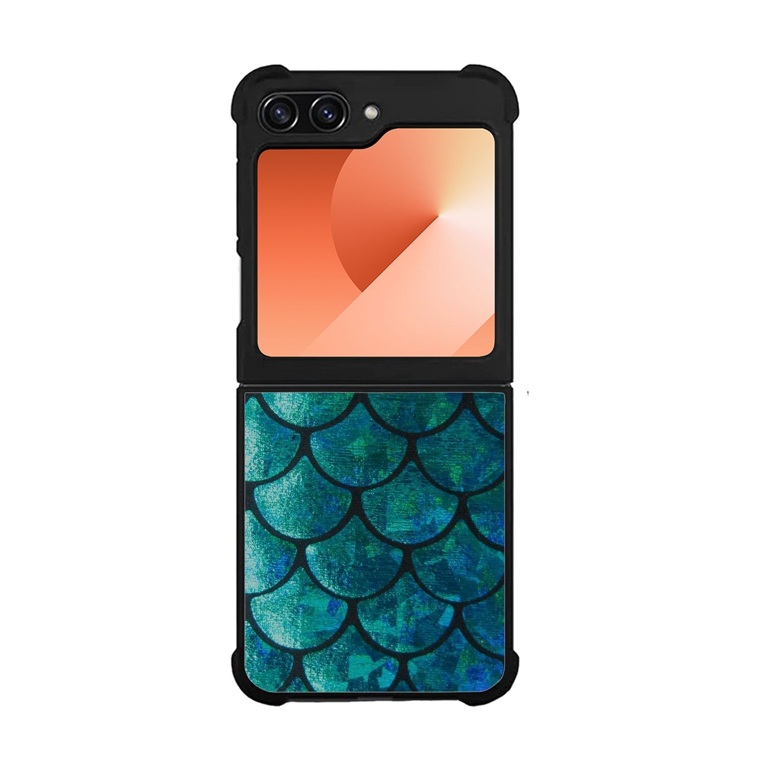 Mermaid Scales Case Samsung Galaxy Z Flip 6 5G BC0178