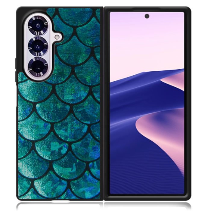 Mermaid Scales Samsung Galaxy Z Fold 7 5G Case BC0178
